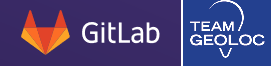 GitLab and TeamGeoloc logos